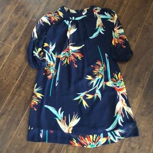 New York and Company Navy Blue Dress